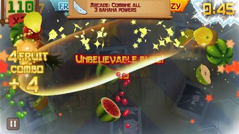 fruit ninja arcade world record|More.